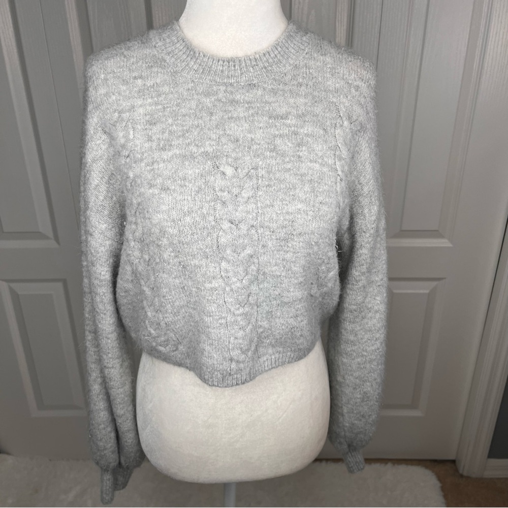 Bardot Women's Sweater - Size Small - Light Gray